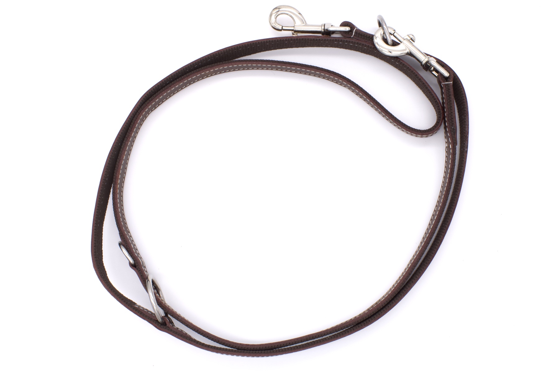 Vintage Hundehalsband mit Kragen aus Echtleder mit passender Hundeleine