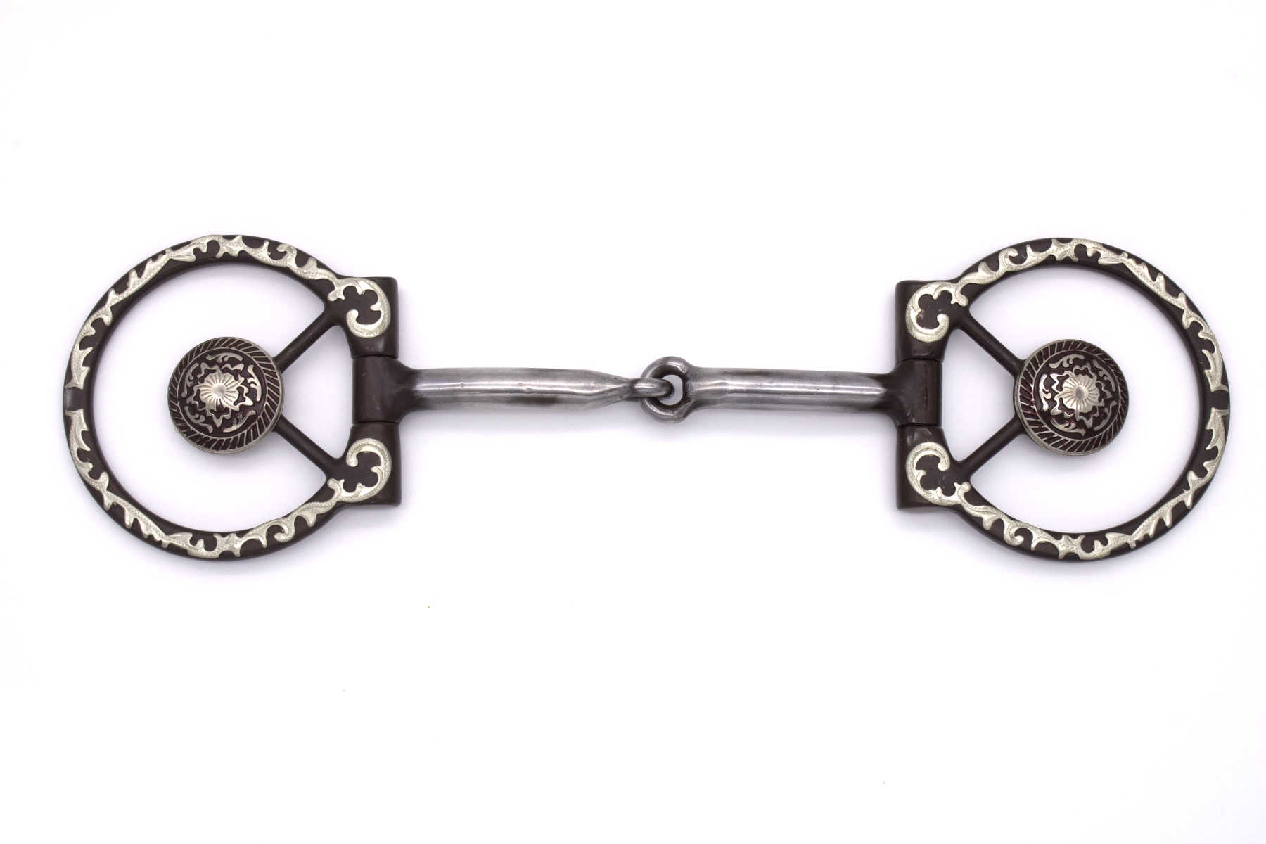 Snaffle Westernbit mit Concho 12,5 cm