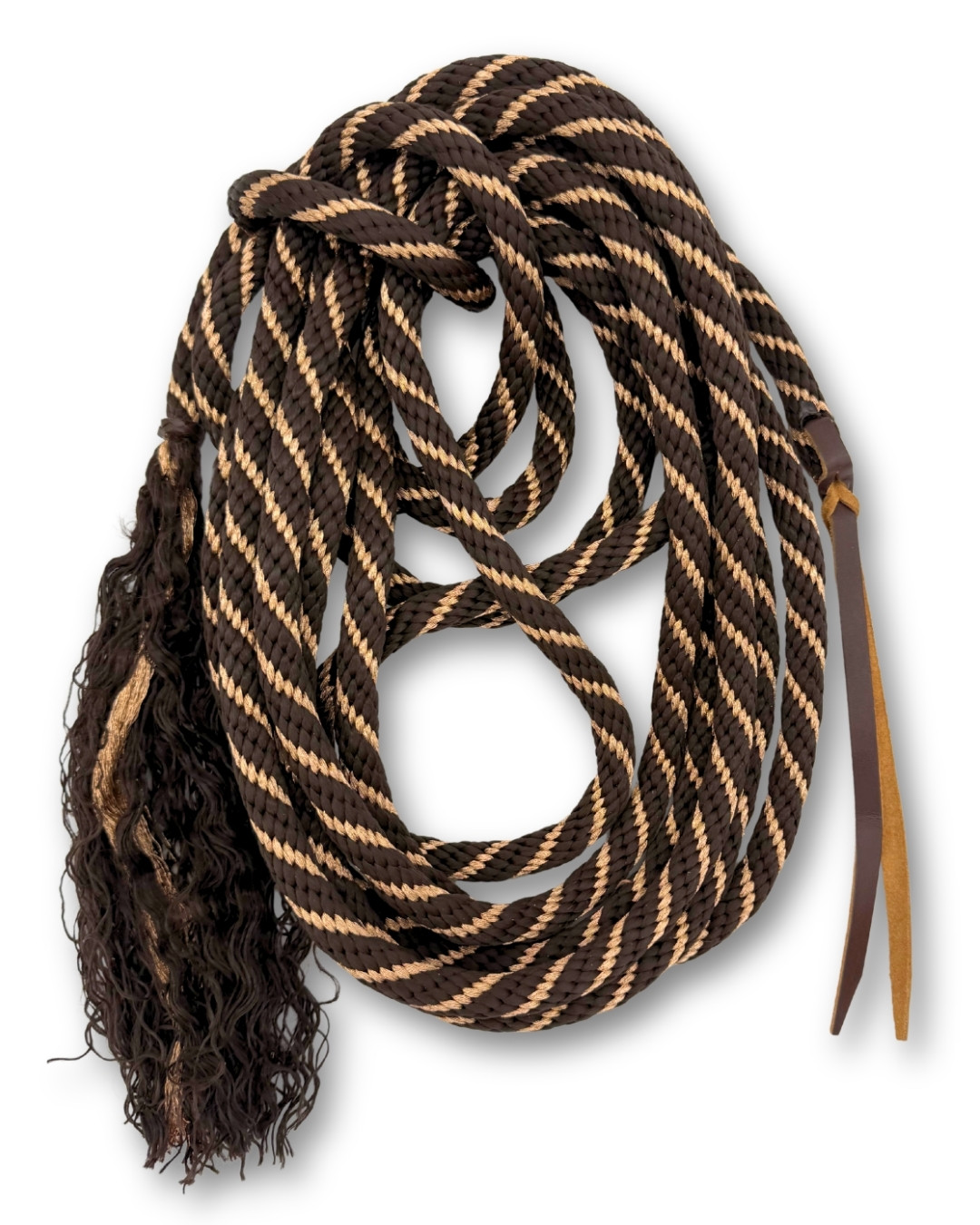 Nylon Mecate reins, soft