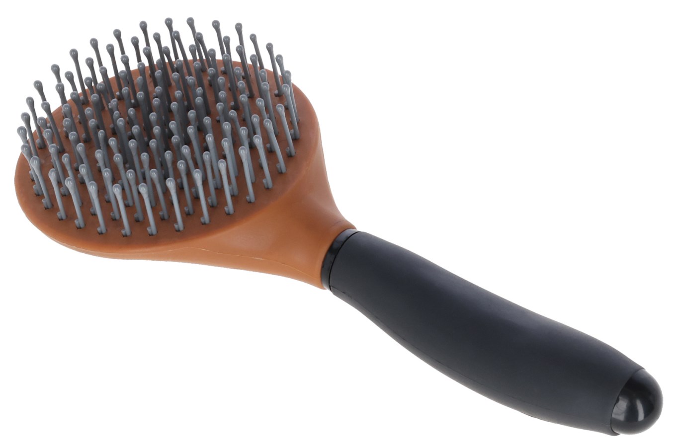 Mane brush with soft handle